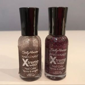 (2) SALLY HANSEN EXTREME WEAR NAIL POLISH SET